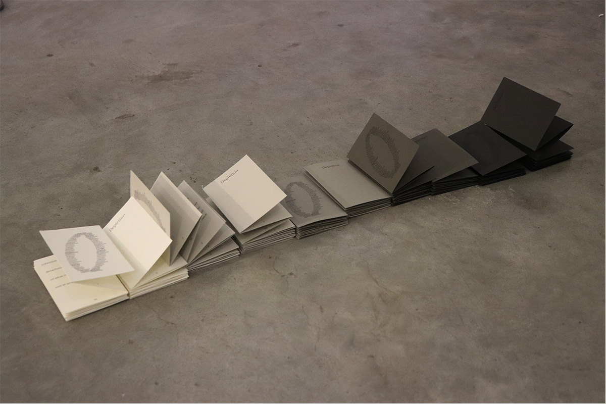 Depletion Loops booklets laid out